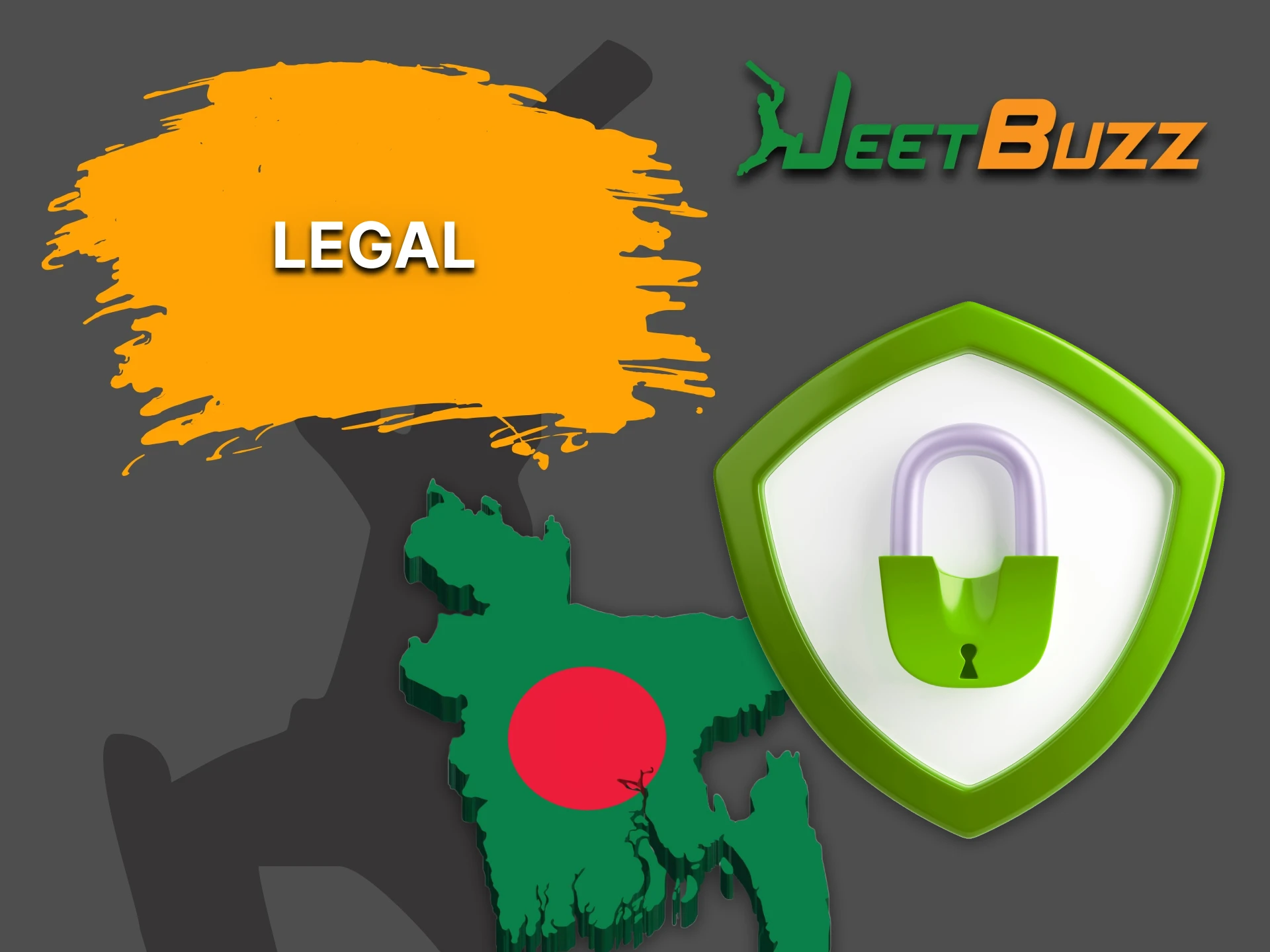 JeetBuzz is a legal betting site for players in Bangladesh.