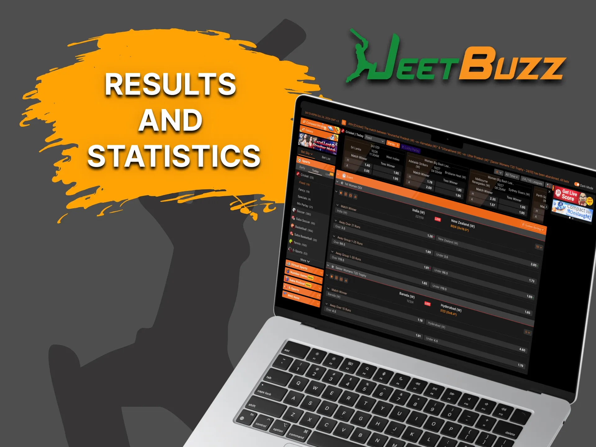 You can view detailed statistics and results at JeetBuzz.